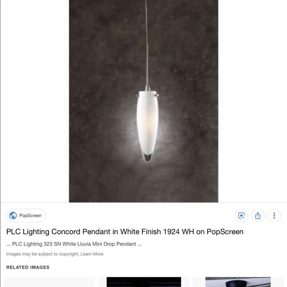 NEW Hanging Pendant Light